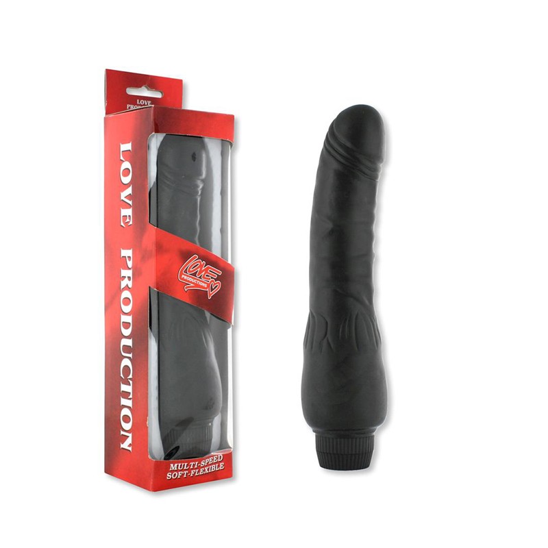 Lekko elastyczny wibrator penis realistyczny 22cm